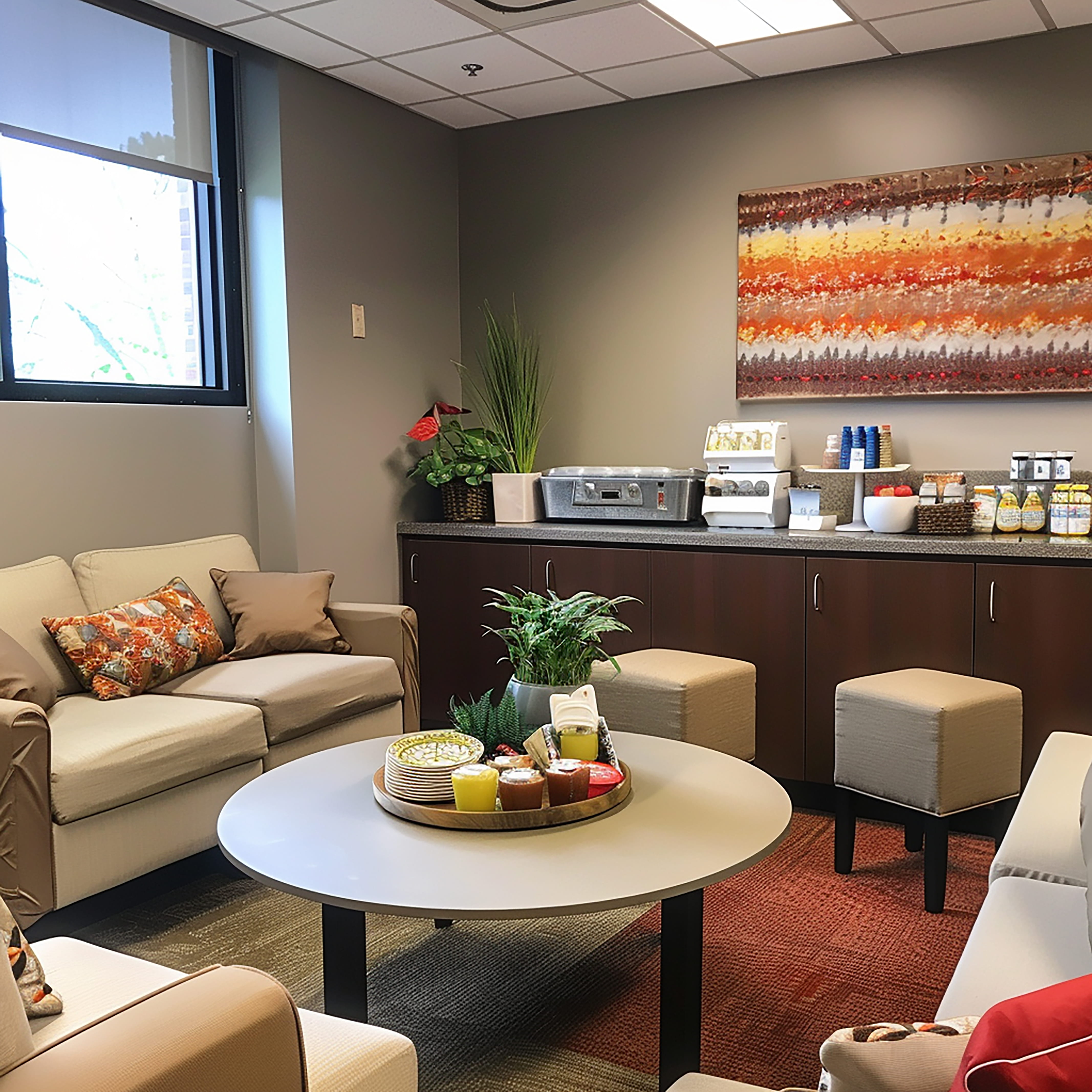 corporate waiting area design