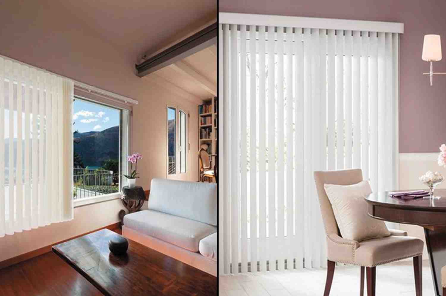 Living room blinds