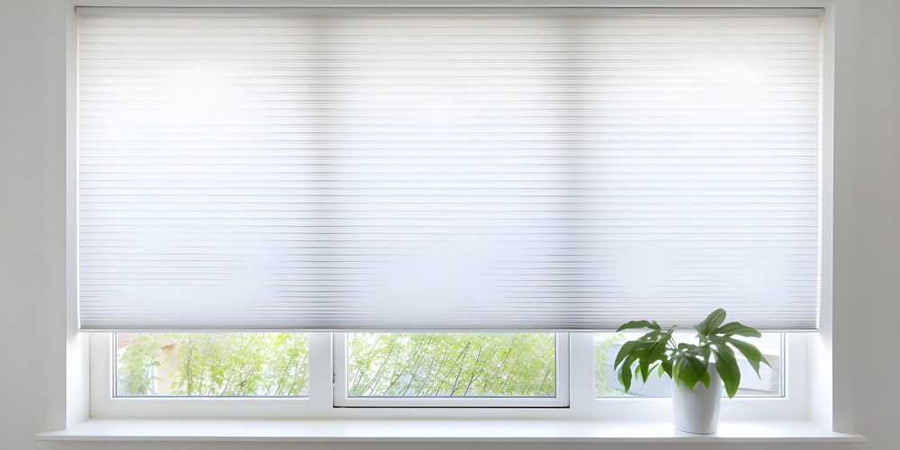 stylish custom blinds for living room windows